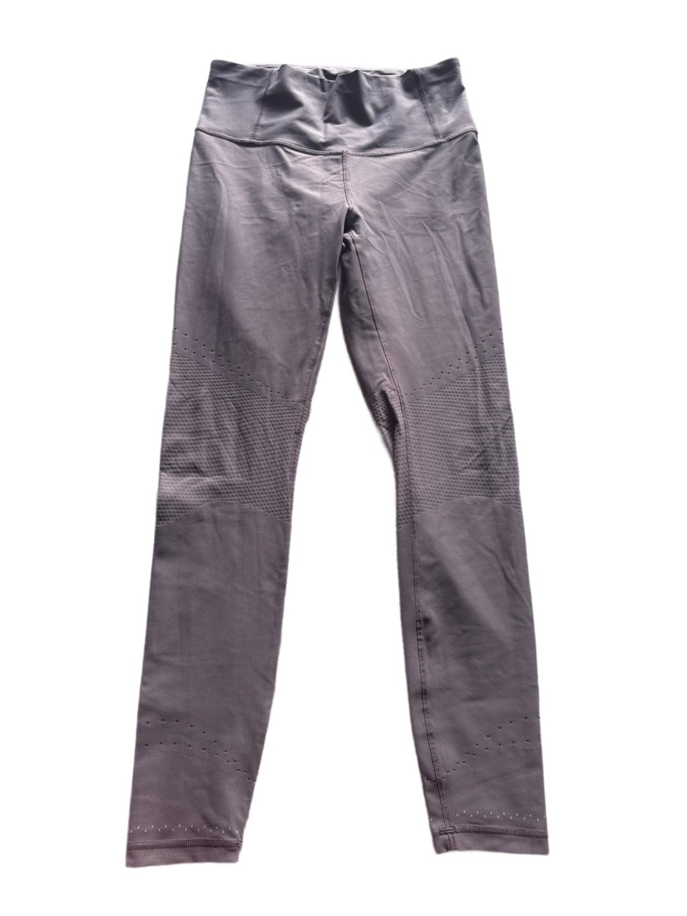 Lululemon Mauve High-Waist Perforated Leggings 10